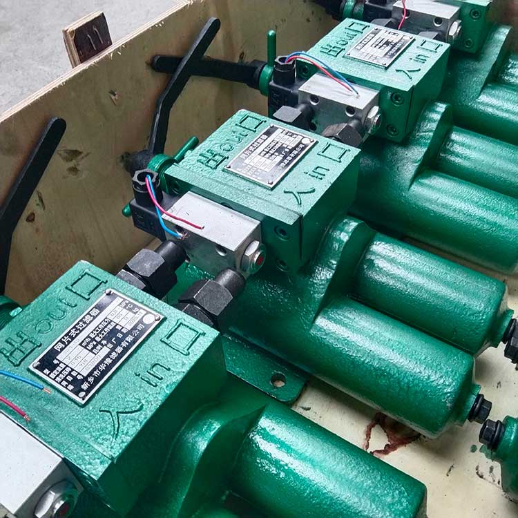 華豫供應油液除雜質SPL-15網片式雙筒油過濾器