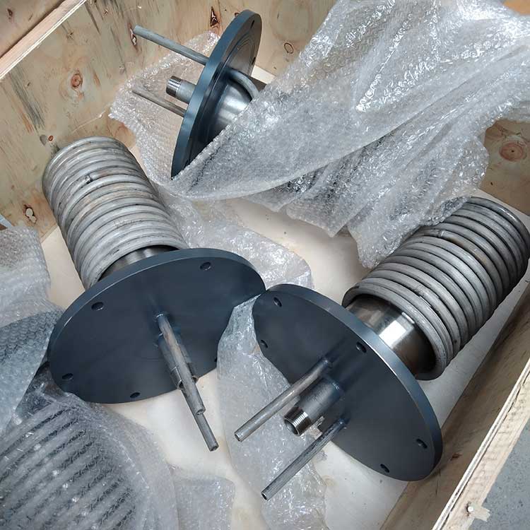 華豫供應冷卻器盤管 電廠取樣架流體降溫用