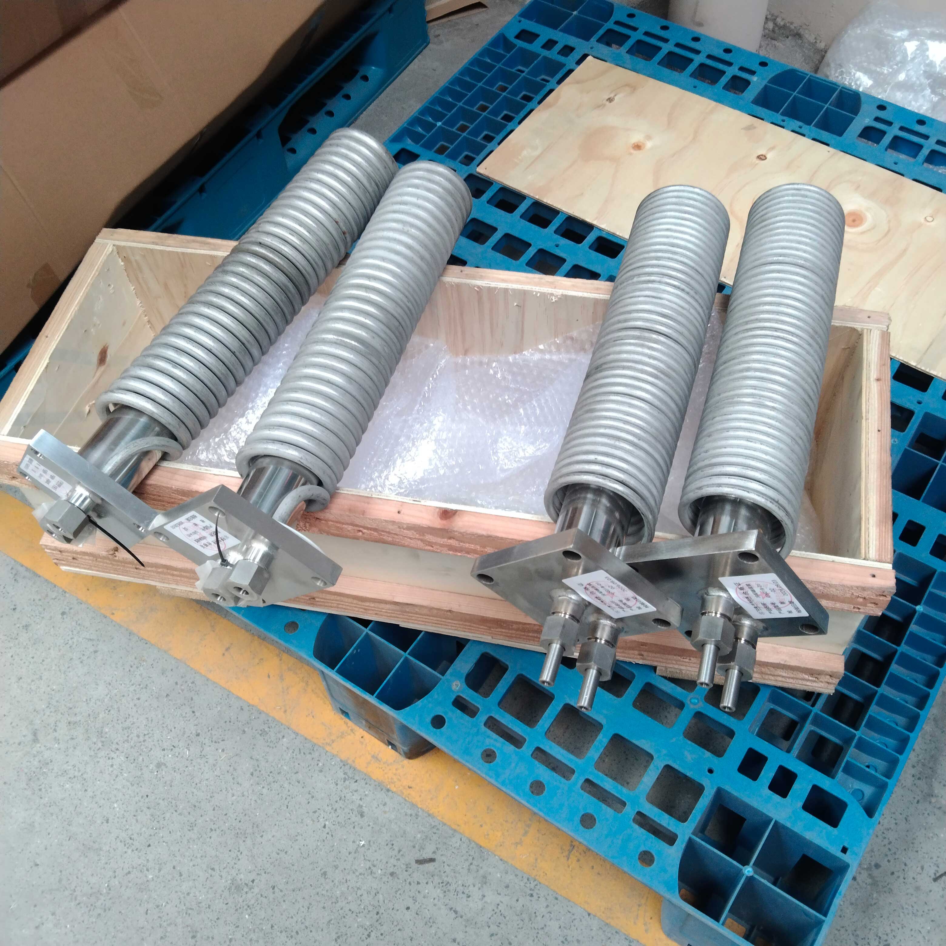 華豫供應盤管GN01A-01一級冷卻器降溫用